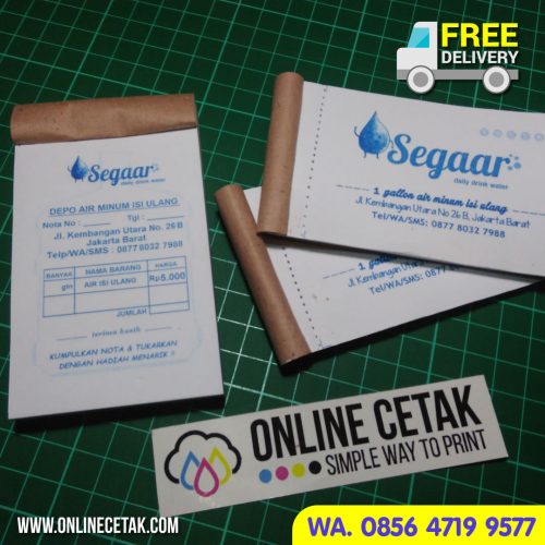 Jual Jasa Pembuatan Nota Persewaan Free Ongkir Masisol Print